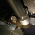 Downpipe attachement to Neil Micklewright exhaust